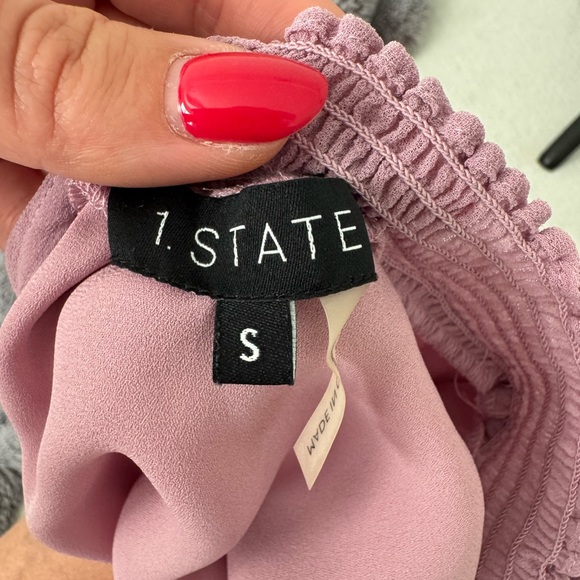 1. State Pink Ruffle Mini Dress - Picture 8 of 9